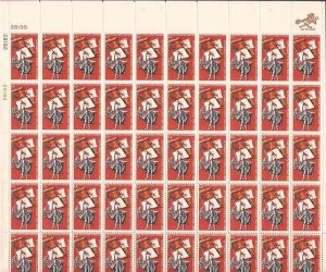 US Stamp - 1965 Florida Settlement 50 Stamp Sheet -   #1271