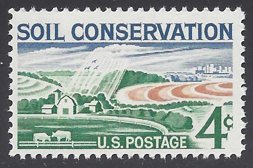 #1133 4c Soil Conservation 1959 Mint NH