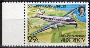 ZAYIX Alderney 20 MNH Aviation Planes Aircraft 092023S51