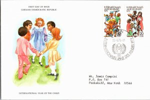 Germany D.D.R., Children, Worldwide First Day Cover