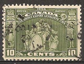 Canada #209 F-VF Used CV $7.50 (ST208)  