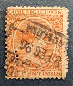 Spain 267, 1898 Cat. value - $4.25