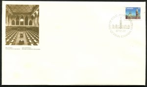 1163 Canada 37c Parliament Official FDC