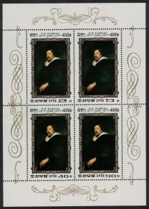 Korea Rubens Self-portrait Sheetlet Def 1978 MNH SG#N1703-N1705 MI#1703-1705KB