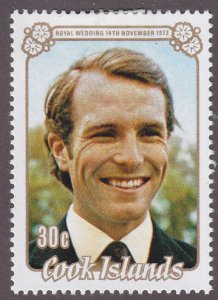 Cook Islands 370 Royal Wedding 1973