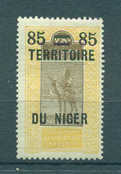 Niger sc# 27 mh cat value $2.75