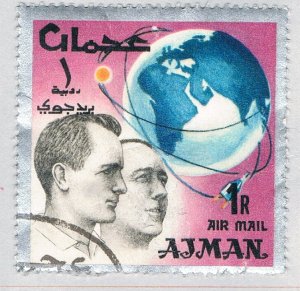 Ajman  Used Astronauts 1966 (BP67416)