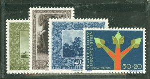 Liechtenstein #B19-21/24  Single (Complete Set)