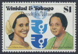 Trinidad & Tobago SC# 338  MNH Women    see details & scans