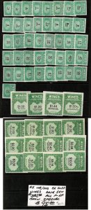 USA wine stamps 56 diff MNG