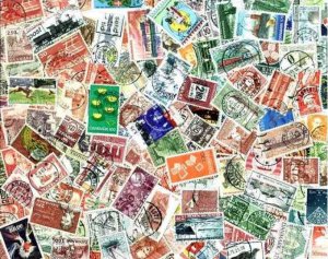 Denmark Stamp Collection - 400 Different Stamps