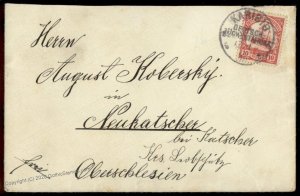 Germany 1910 SW Africa KARIBIB DSWA Cover Expertized Czimmek BPP G78471