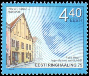 Estonia #431, Complete Set, 2001, Never Hinged
