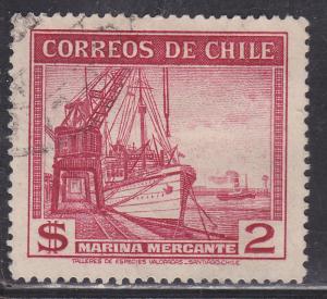 Chile 207 Mercantile Marine 1938