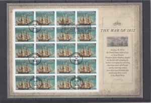 ​(FZ) USA Sc#4703 USS Constitution Full Sheet of 20 stamps VF Used