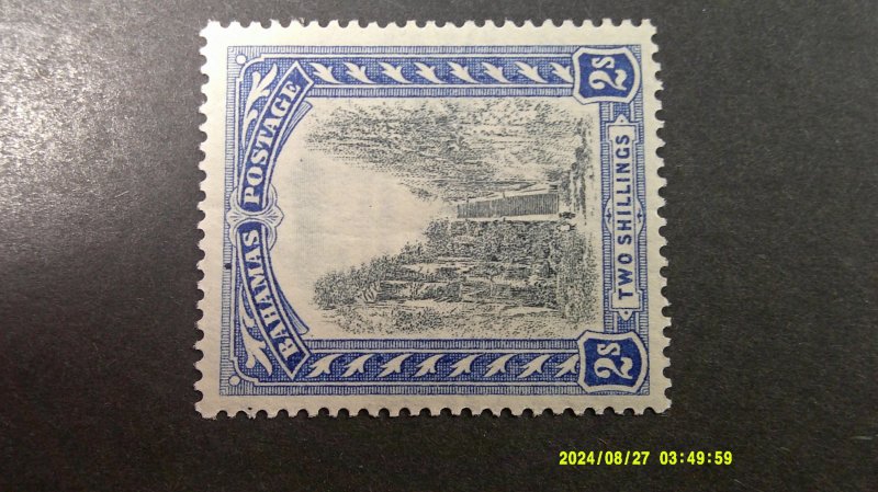 Bahamas 1921-1924 Scott# 71, 78, 81, 82 Mint VF-XF Light Hinge WMK 4