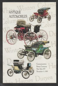 SC# 3019 Antique Automobiles - Autographed - FDC Program