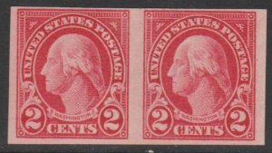 U.S. Scott #577 Washington Stamp - Mint Pair - IND