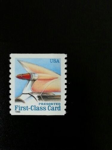 1995 15c Auto Tail Fin, American Designs Coil Scott 2909 Mint F/VF NH