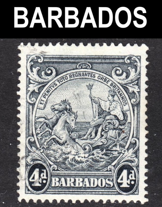 Barbados Scott 198a perf 14 F+ used.