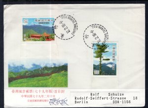 Taiwan to Germany DDR Cover