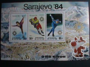 ​KOREA STAMP:1983- SC#2323 WINTER OLYMPIC-SARAJEVO'84 -MNH :RARE MINI SHEET.