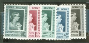 Belgium #B498-B502 Mint (NH) Single (Complete Set)