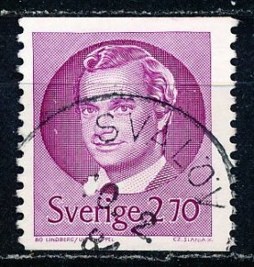 Sweden #1372 Single Used