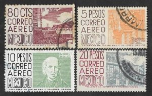 SD)1964-73 MEXICO  SHORT SERIES, MODERN STADIUM 80C SCT C472, COLONIAL