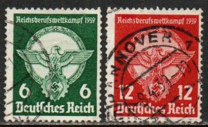 Germany Sc #490-491 Used