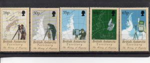 British Antarctic Territory 253-257  MNH