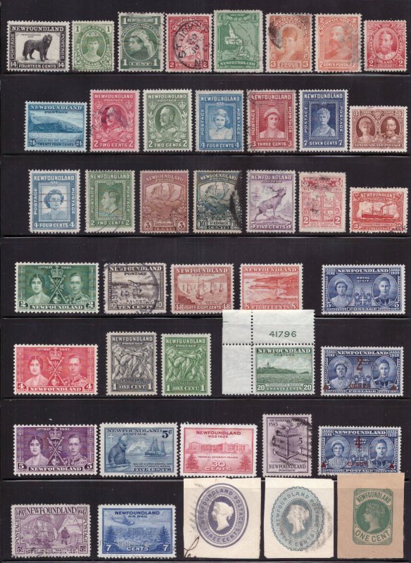 A2915   NEWFOUNDLAND          Collection            Mint/Used
