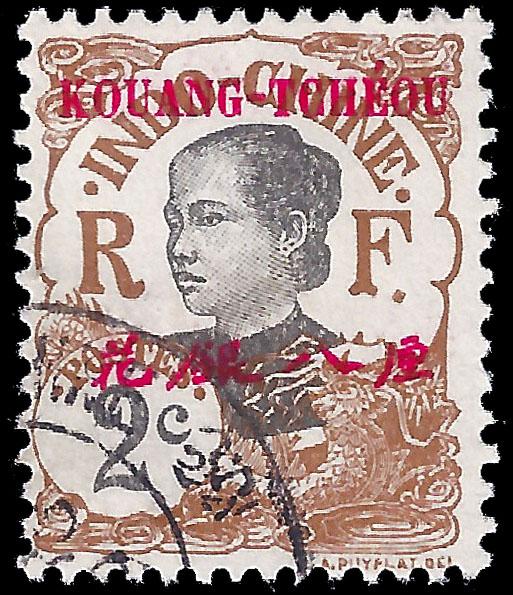 France-Kouang Tcheou 1908 YT 19 uf