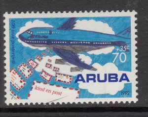 Aruba B30 Airplane MNH VF