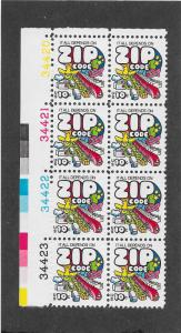 1511 MNH Plate Block