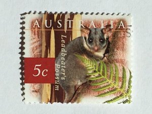 Australia–1996-99– Single “Mammal” stamp –SC# 1524 - Used