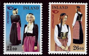 Iceland SC#673-674 MNH VF....Worth checking out!