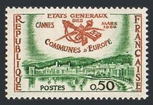 France 956, MNH. Michel 1292. View of Canes, 1960.