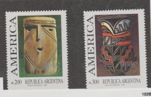 Argentina Scott #1666-1667 Stamp  - Mint NH Set