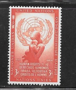 United Nations #29 MH Single