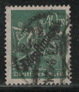 Germany Reich Scott # O24, used, exp h/s, Mi # D 77a