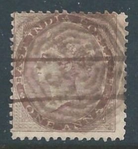 India #12 Used 1a Queen Victoria - Unwmk.