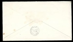 1904 Brighton NY RFD - light strike but legible