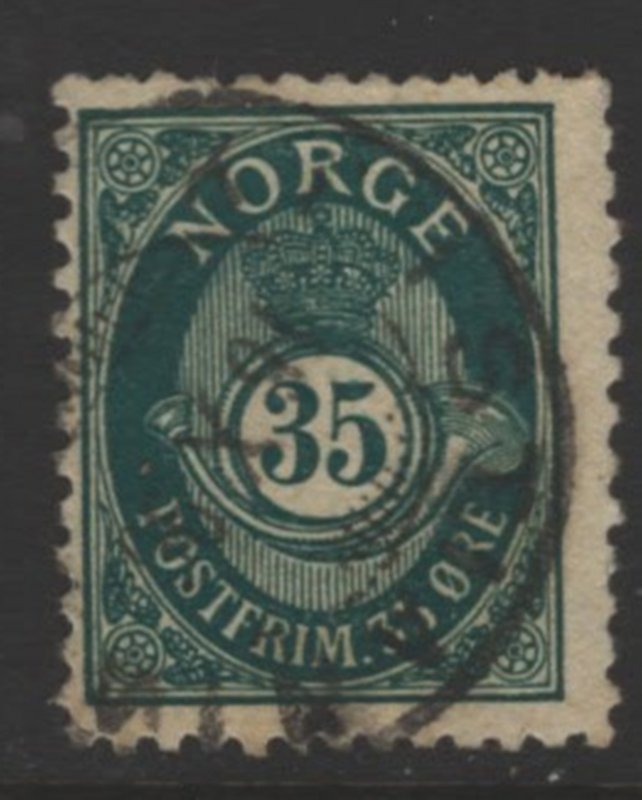 COLLECTION LOT 9593 NORWAY #56 1898 CV+$12.50