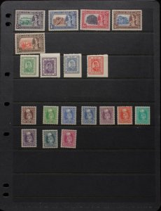 INDIA : 1929-52 Mint collection KGV & KGVI plus states SG cat £1650++.