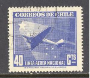 Chile Sc # C113 used (DT)