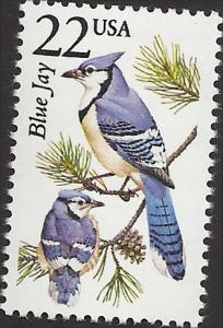 # 2318 MINT NEVER HINGED BLUE JAY