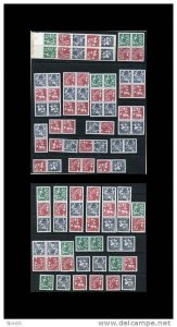 Sweden 1981Booklet  FA HA25 Sc 1350A +Combination (Pairs  Blocks)+Single MNH   N