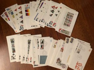 HOL-FDC COLLECTION OF 1000 NETHERLANDS FIRST DAY COVERS