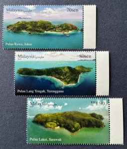 MALAYSIA 2021 Hidden Treasures of Malaysia Set of 3V MNH